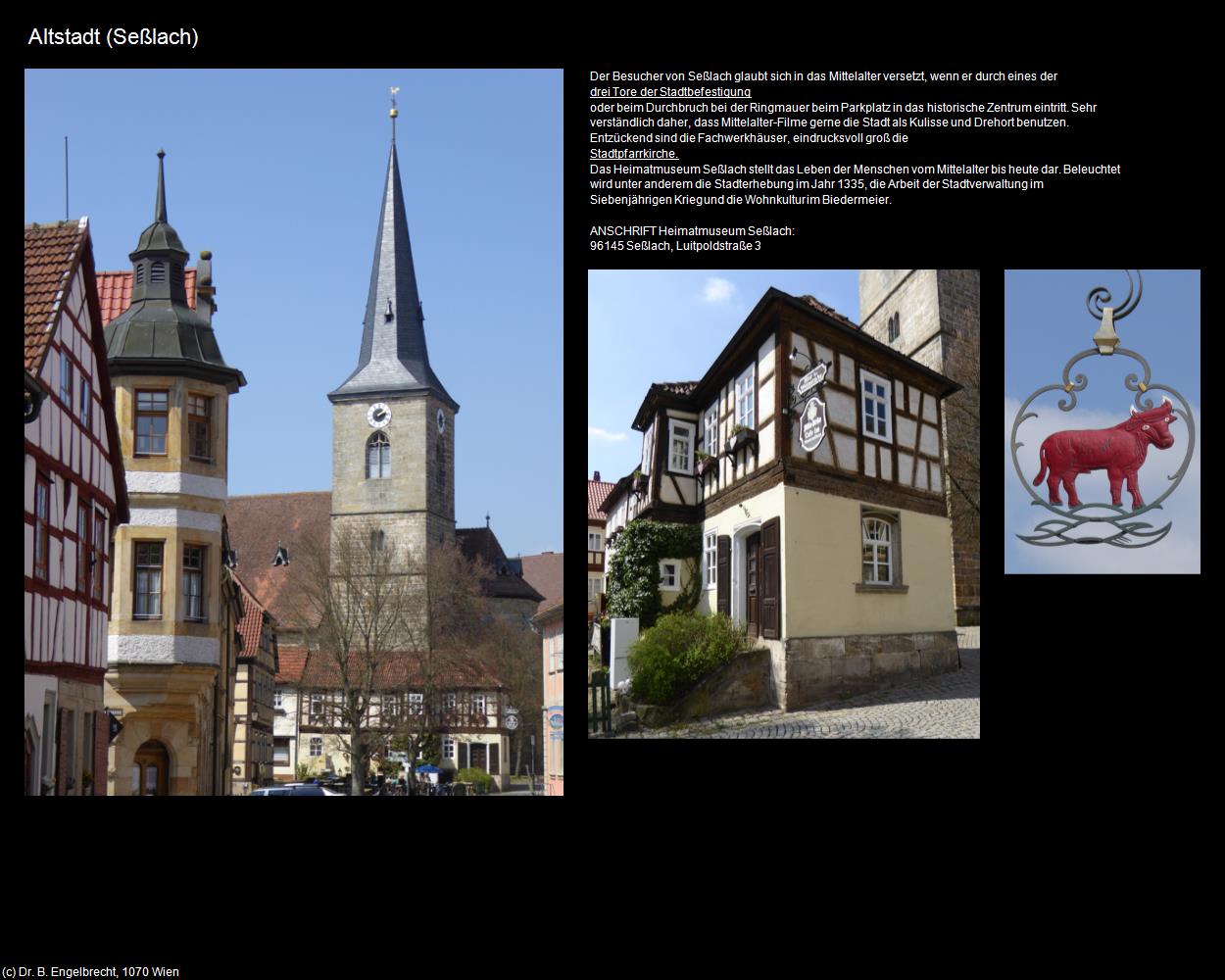 Altstadt (Seßlach) in Kulturatlas-BAYERN(c)B.Engelbrecht