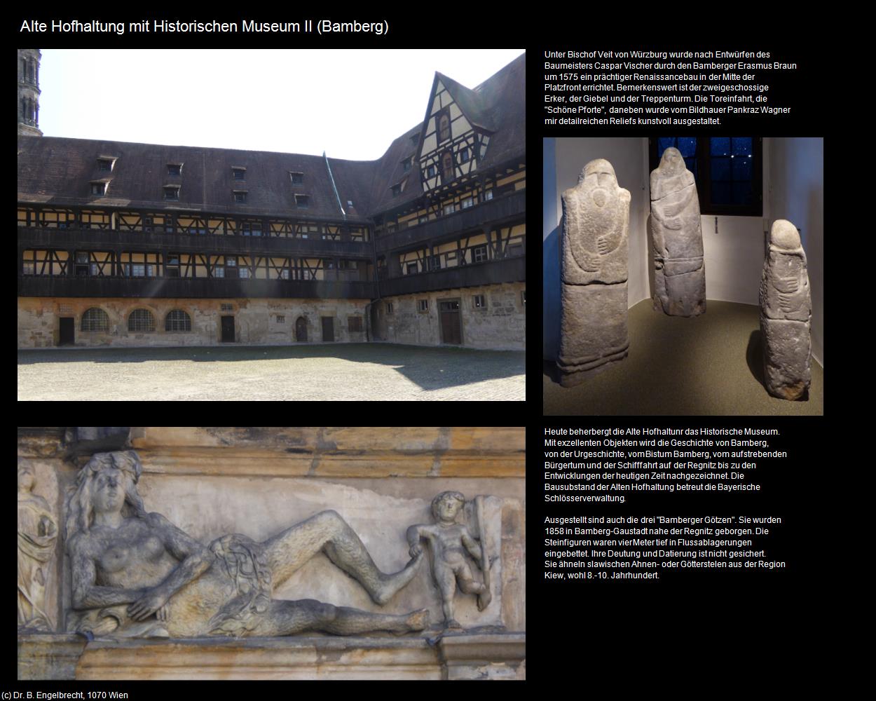 Alte Hofhaltung mit Historischen Museum II (Bamberg) in Kulturatlas-BAYERN