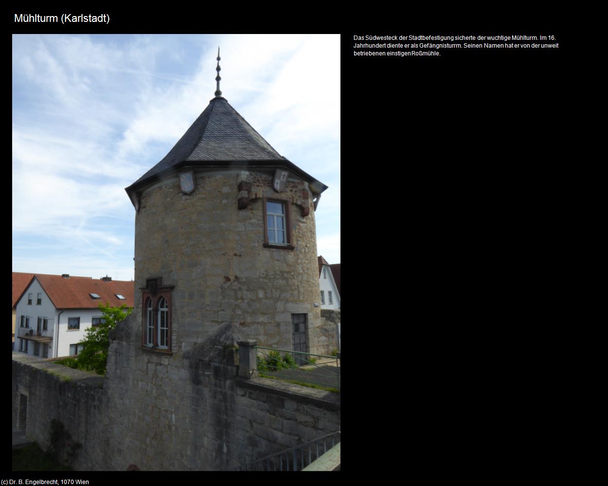 Mühlturm (Karlstadt) in Kulturatlas-BAYERN