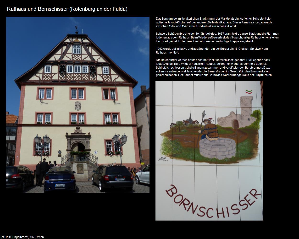 Rathaus und Bornschisser (Rotenburg an der Fulda) in Kulturatlas-HESSEN