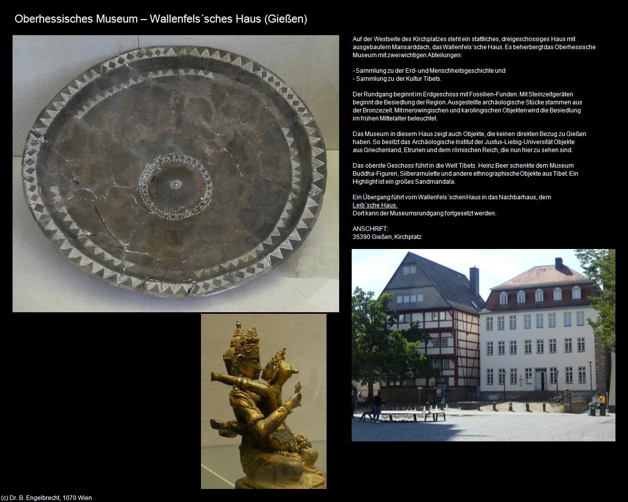 Oberhessisches Museum - Wallenfels‘sches Haus (Gießen) in Kulturatlas-HESSEN(c)B.Engelbrecht