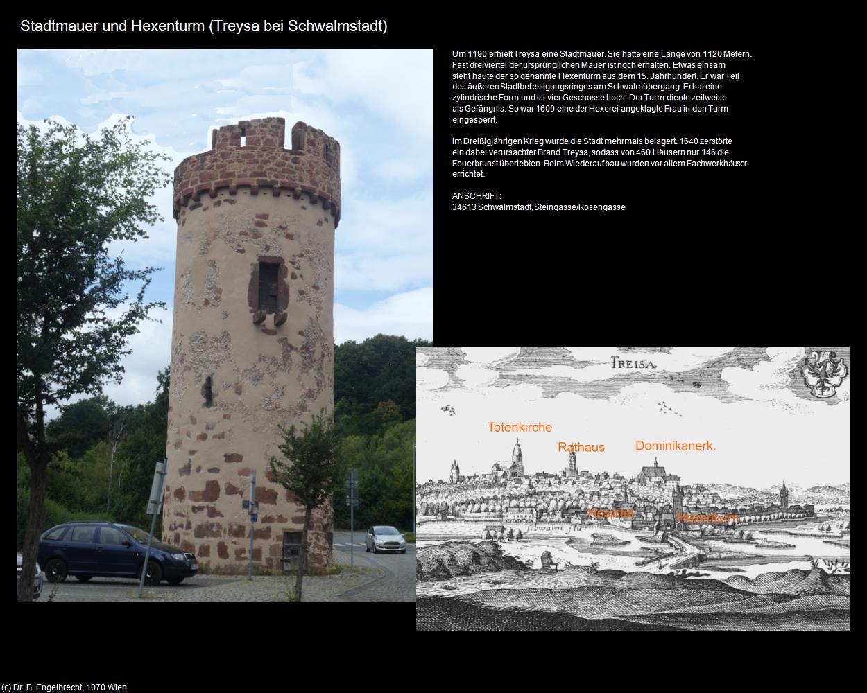 Stadtmauer und Hexenturm (Schwalmstadt) in Kulturatlas-HESSEN