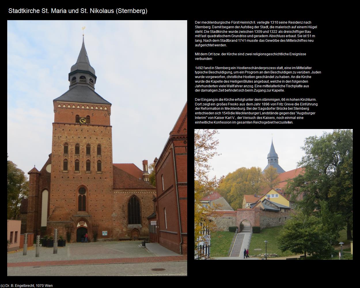 Stadtkirche St. Maria und Nikolaus  (Sternberg) in Kulturatlas-MECKLENBURG-VORPOMMERN