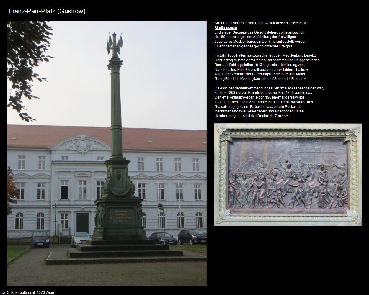 Franz-Parr-Platz           (Güstrow) in Kulturatlas-MECKLENBURG-VORPOMMERN(c)B.Engelbrecht