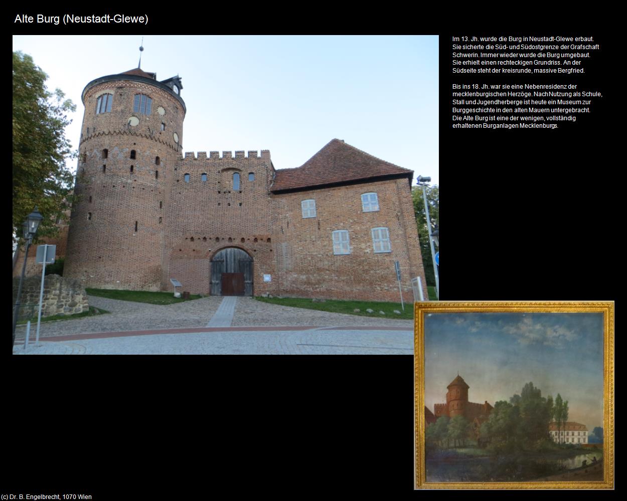 Burg (Neustadt-Glewe) in Kulturatlas-MECKLENBURG-VORPOMMERN