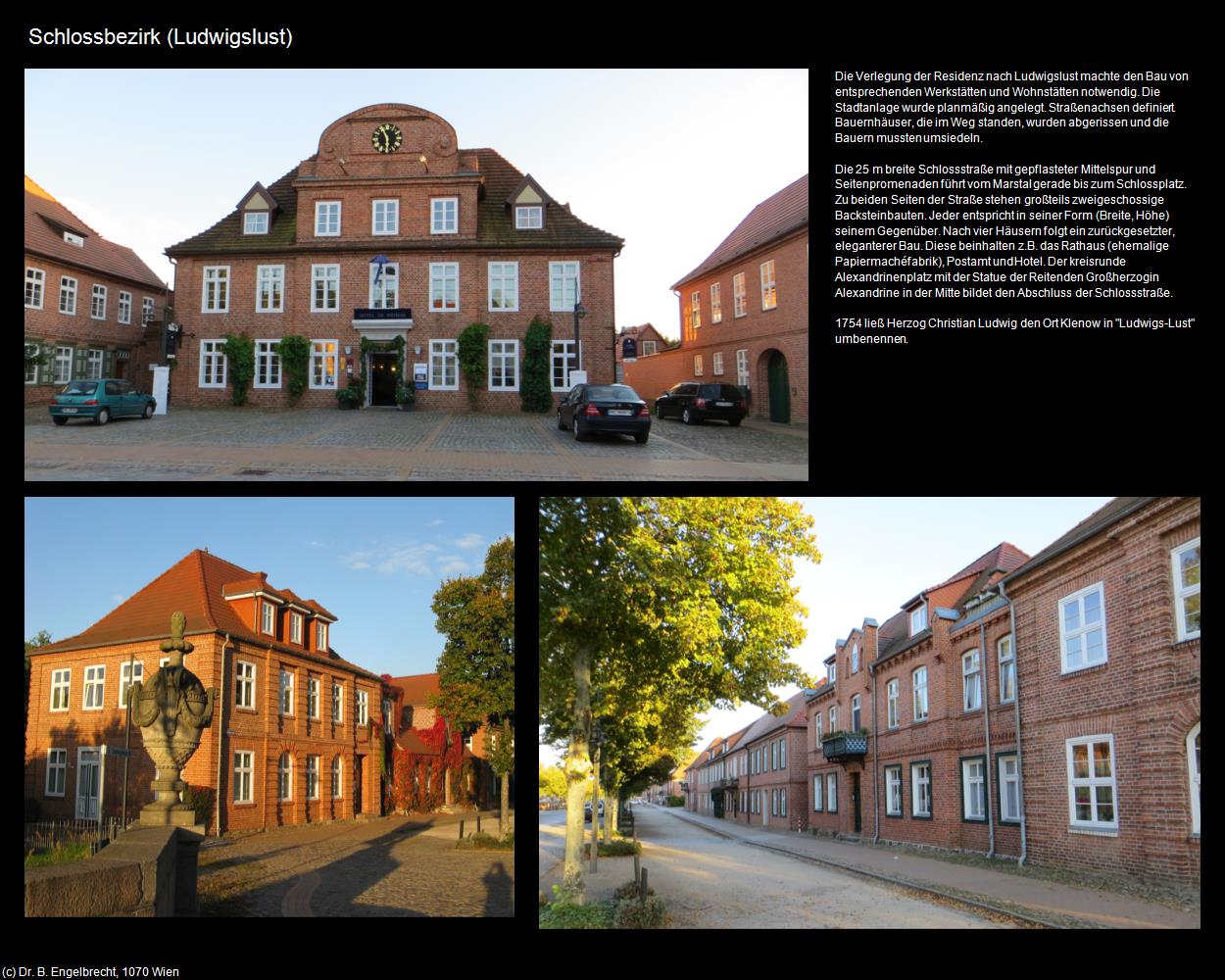 Schlossbezirk (Ludwigslust) in Kulturatlas-MECKLENBURG-VORPOMMERN