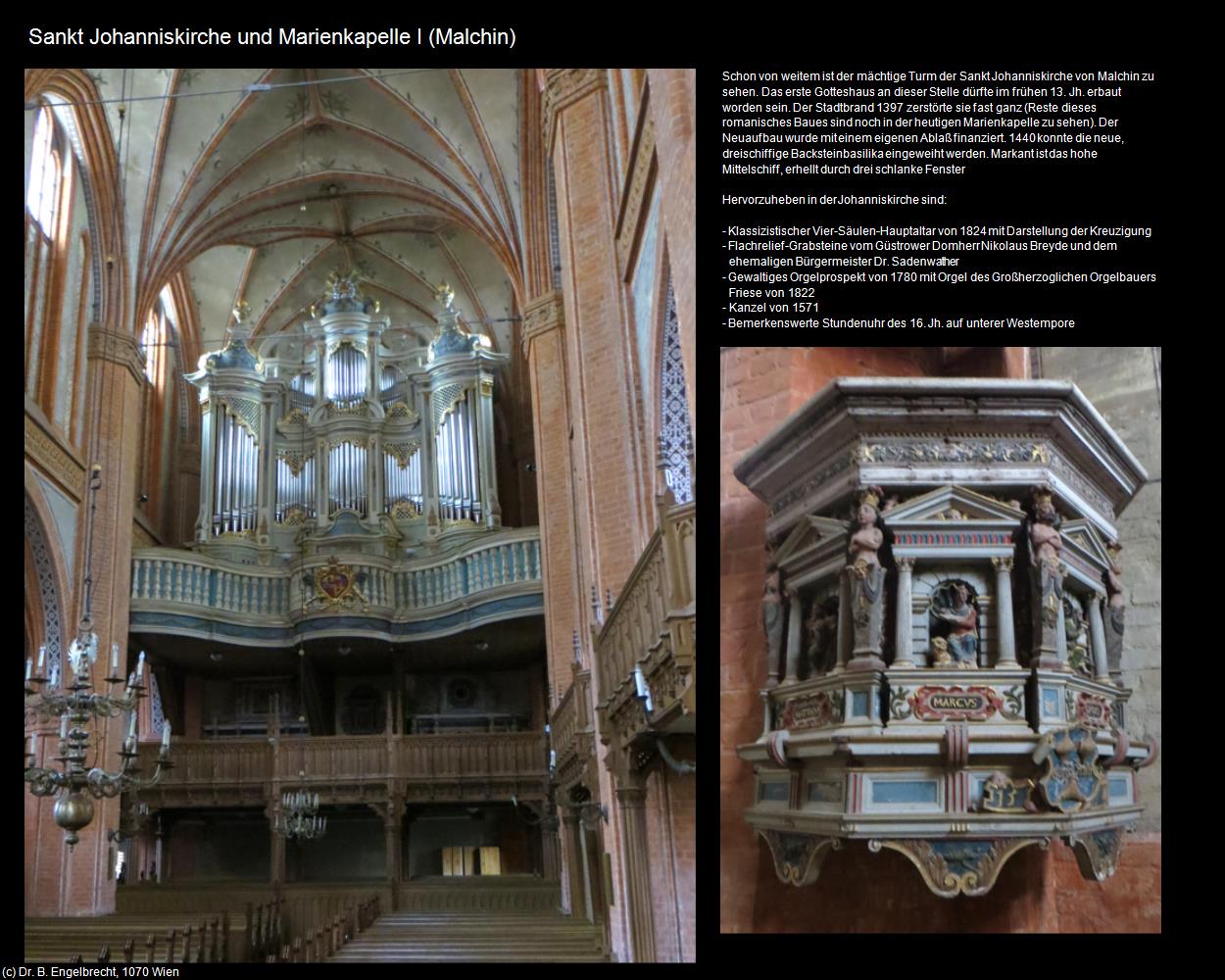 Sankt Johannis und Marienkapelle I (Malchin) in Kulturatlas-MECKLENBURG-VORPOMMERN