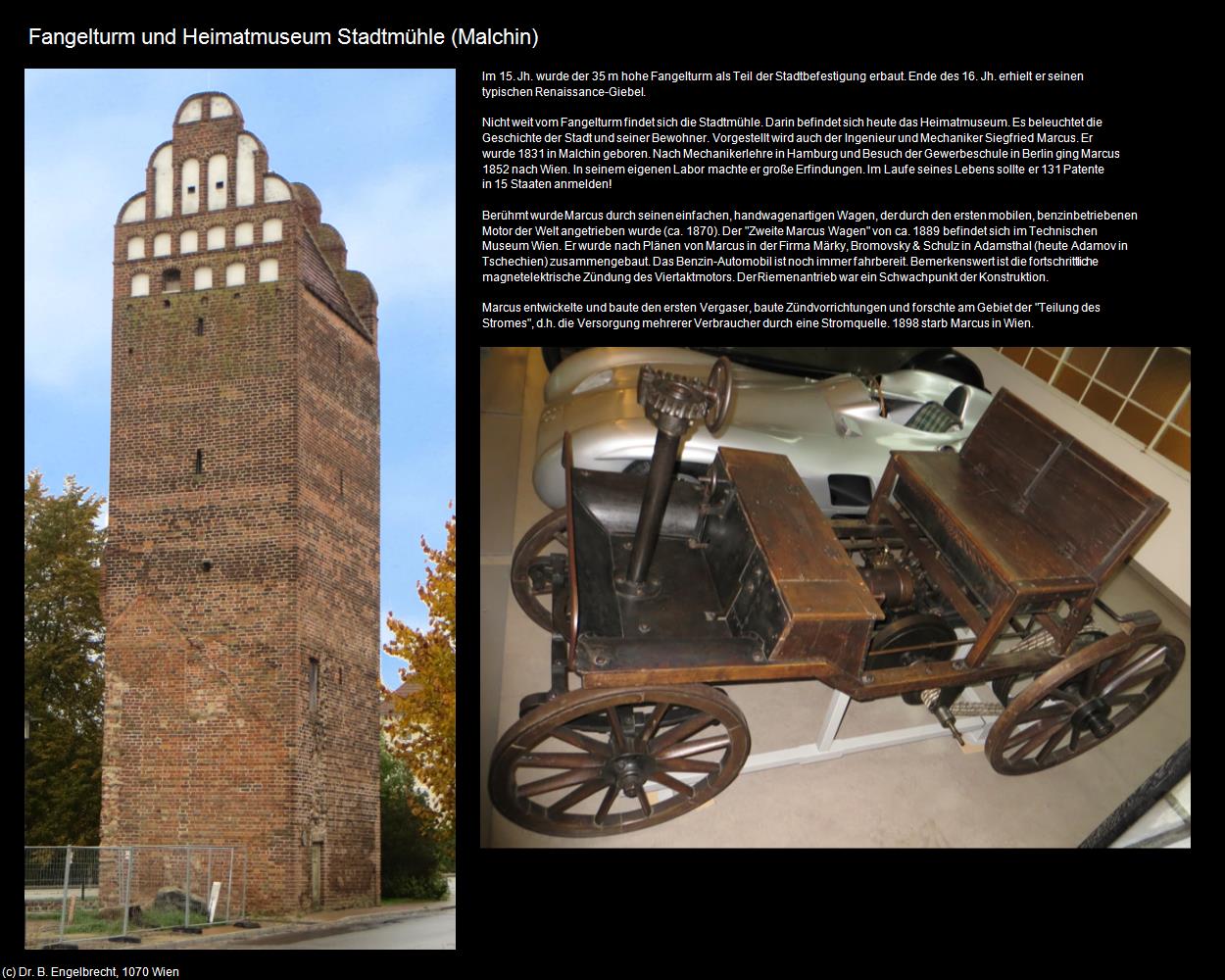 Fangelturm und Heimatmuseum (Malchin) in Kulturatlas-MECKLENBURG-VORPOMMERN