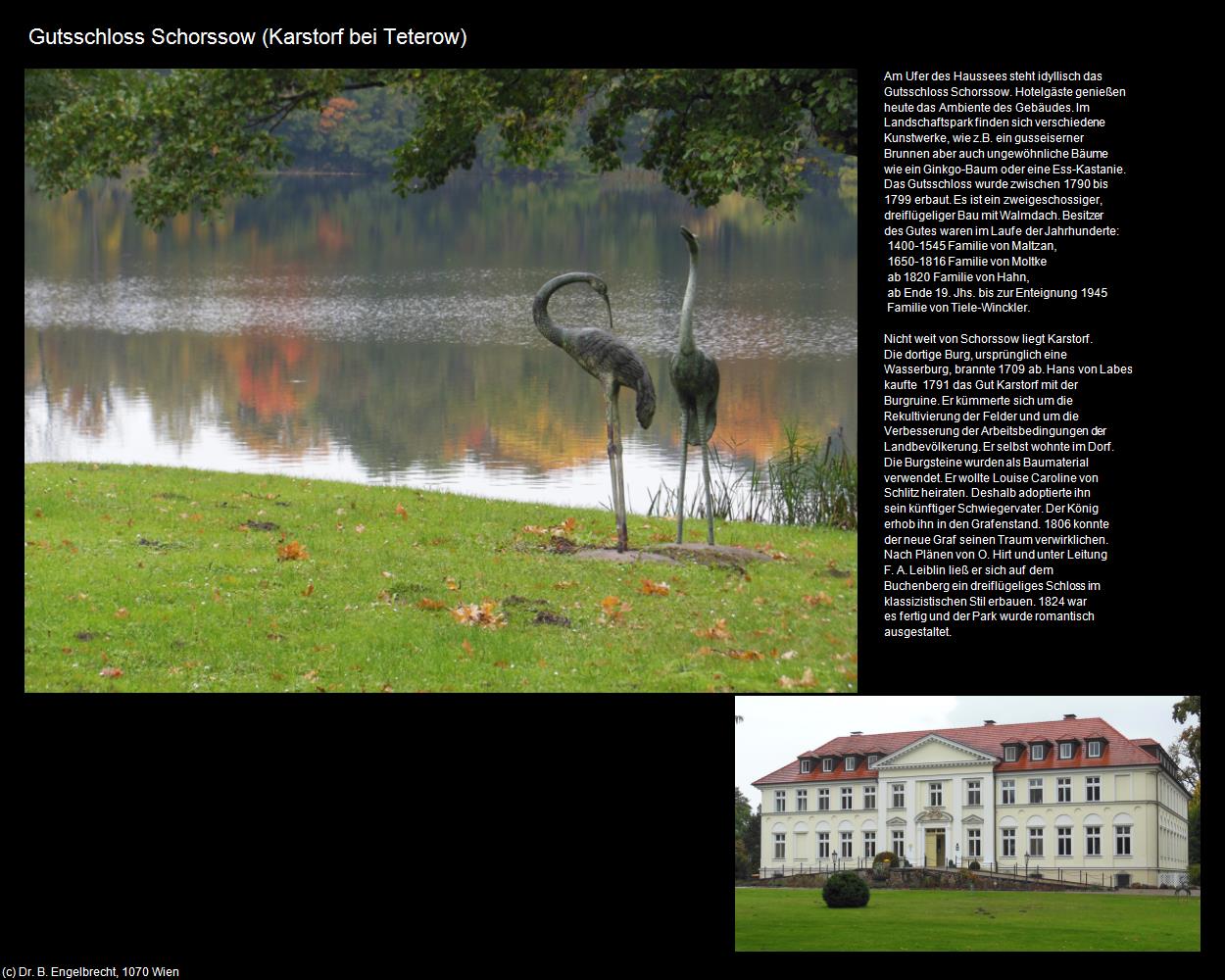 Gut Schorssow (Schorssow bei Teterow) in Kulturatlas-MECKLENBURG-VORPOMMERN