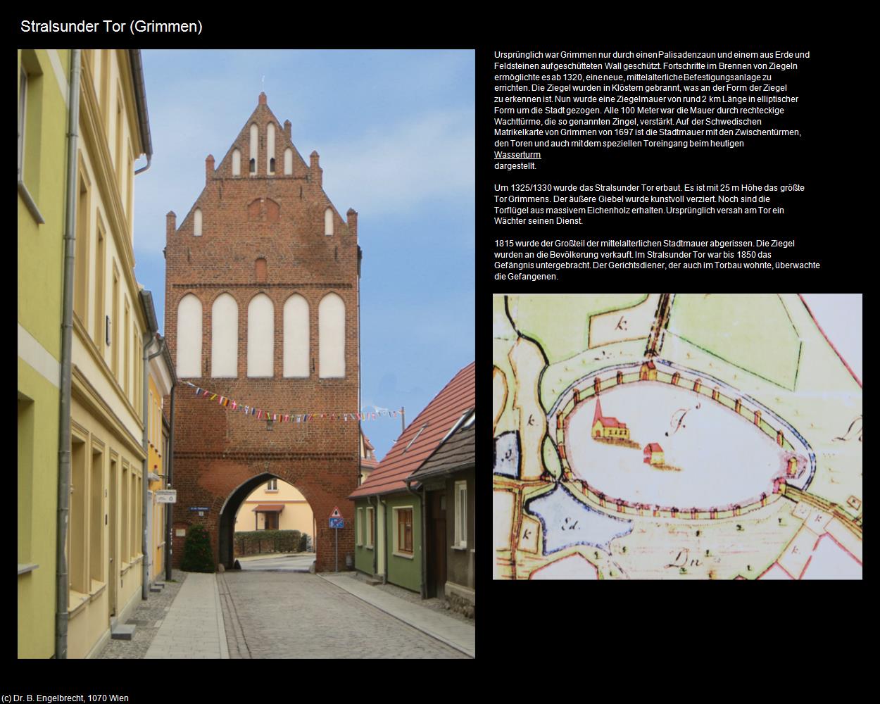 Stralsunder Tor (Grimmen) in Kulturatlas-MECKLENBURG-VORPOMMERN(c)B.Engelbrecht