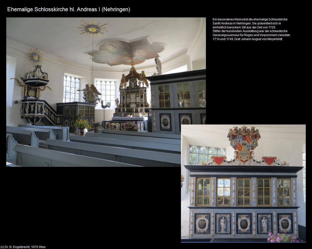 Ehem. Schlosskirche St. Andreas I (Nehringen) in Kulturatlas-MECKLENBURG-VORPOMMERN