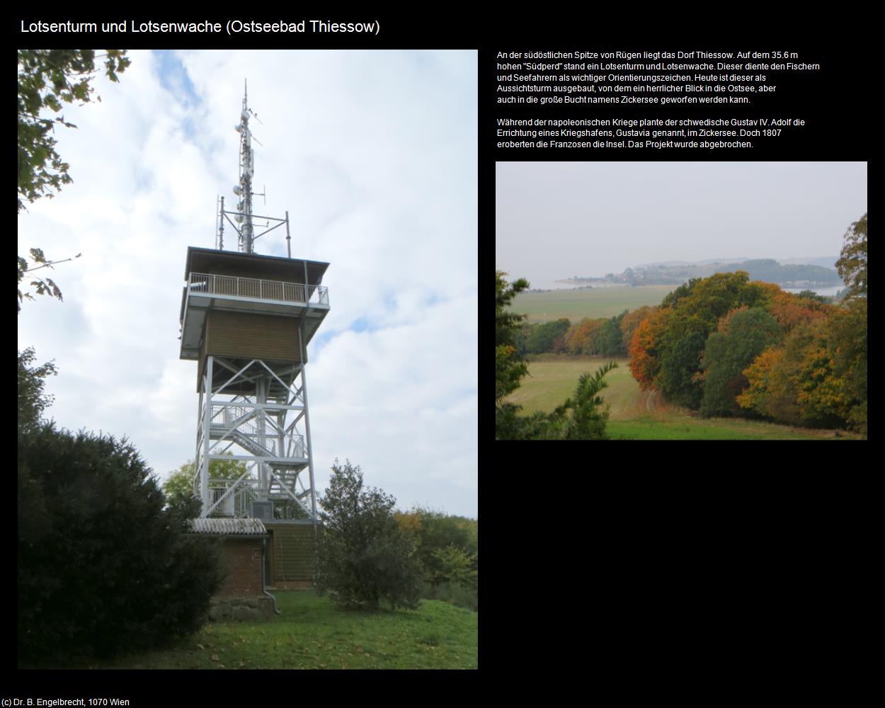 Lotsenturm und Lotsenwache  (Ostseebad Thiessow) in Kulturatlas-MECKLENBURG-VORPOMMERN