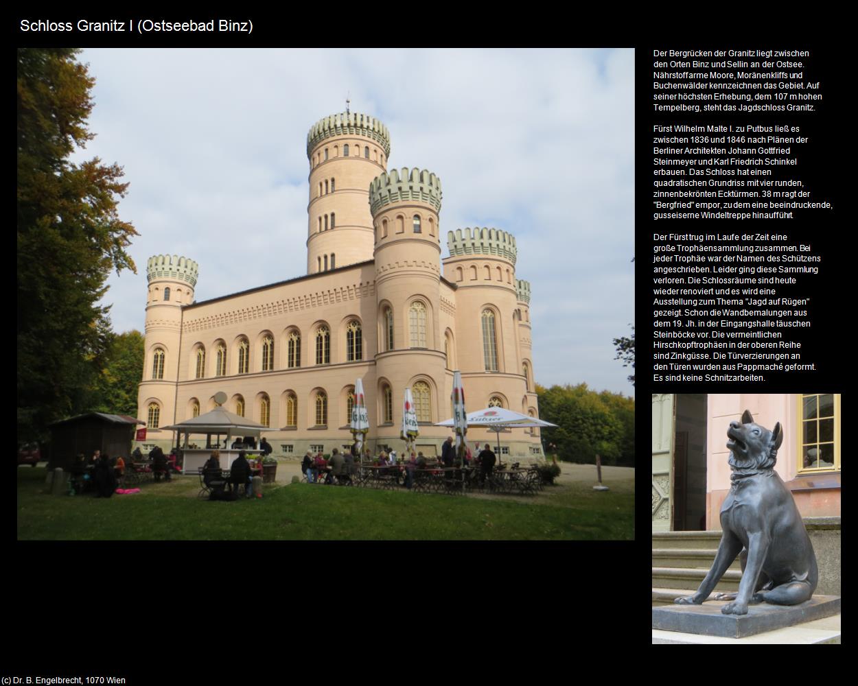 Schloss Granitz I (Ostseebad Binz) in Kulturatlas-MECKLENBURG-VORPOMMERN