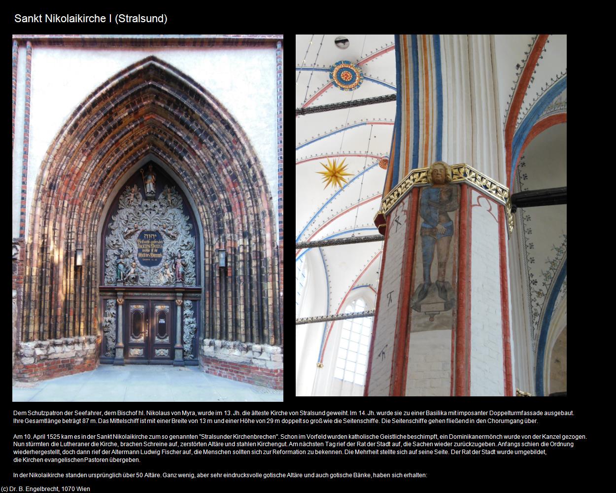 St. Nikolaikirche I (Stralsund) in Kulturatlas-MECKLENBURG-VORPOMMERN