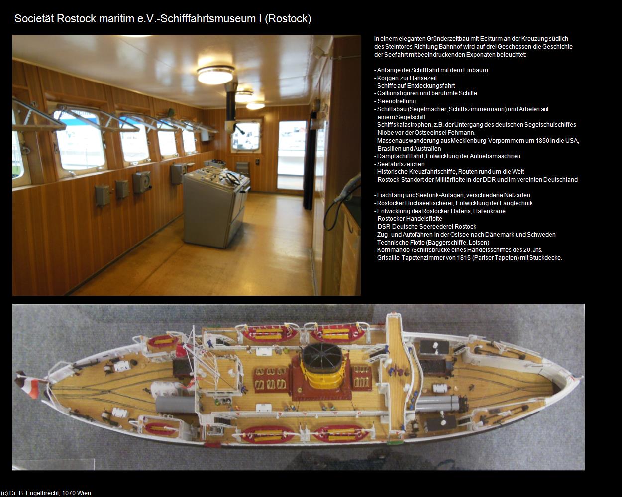 Societät Rostock maritim e.V.-Schifffahrtsmuseum I  (Rostock) in Kulturatlas-MECKLENBURG-VORPOMMERN