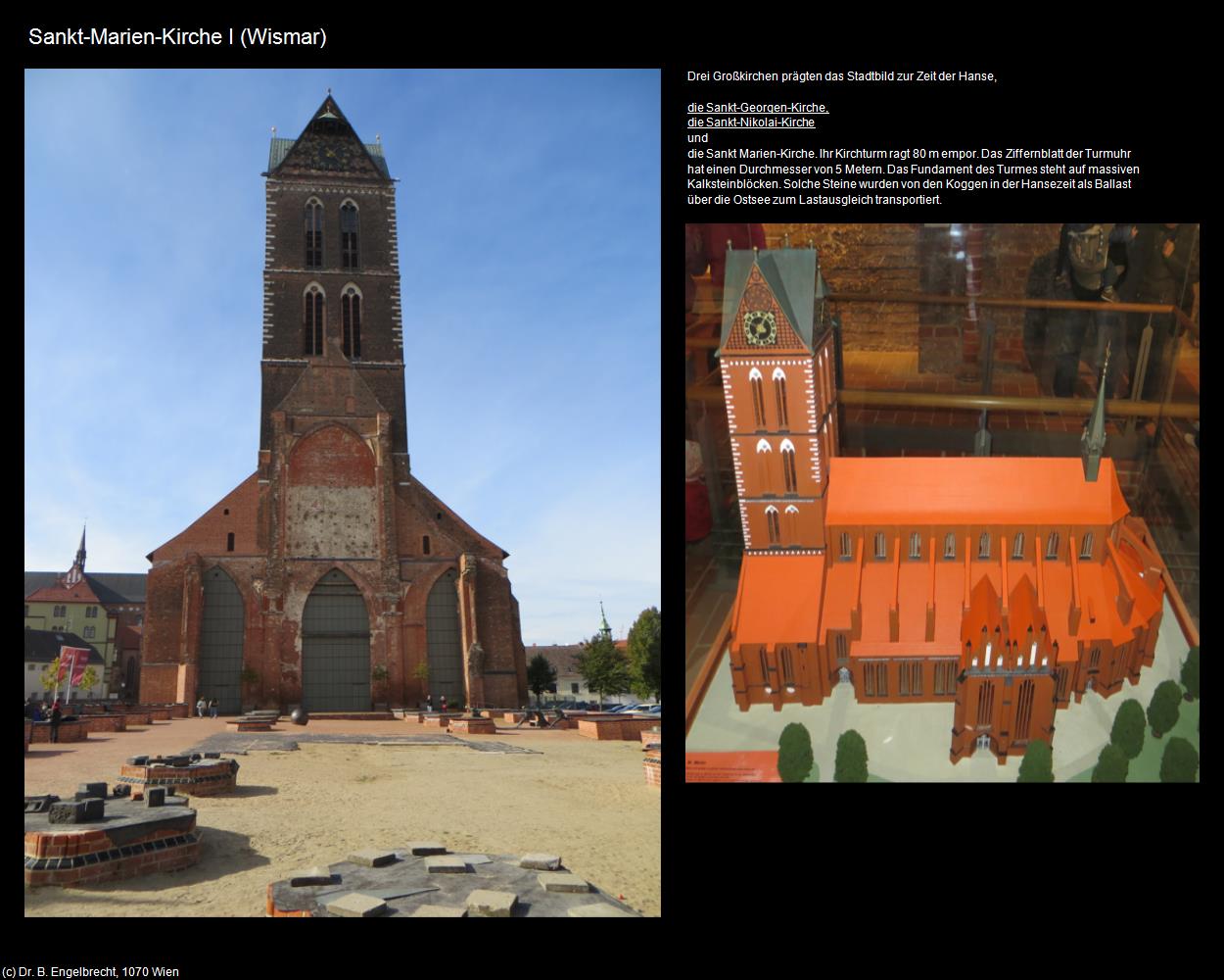 St.-Marien-Kirche I  (Wismar) in Kulturatlas-MECKLENBURG-VORPOMMERN(c)B.Engelbrecht