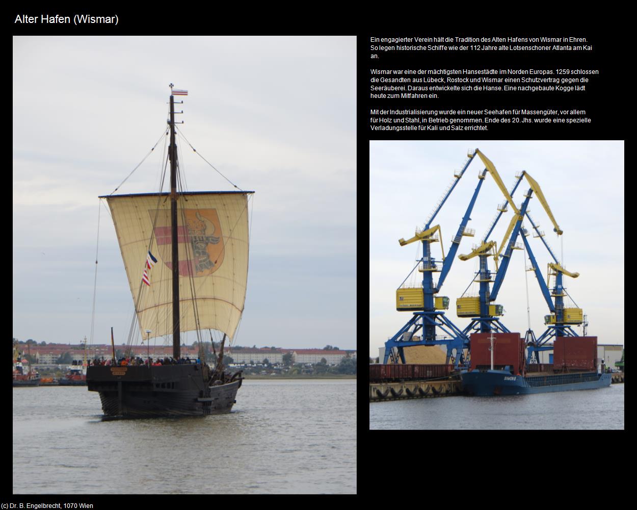 Alter Hafen  (Wismar) in Kulturatlas-MECKLENBURG-VORPOMMERN