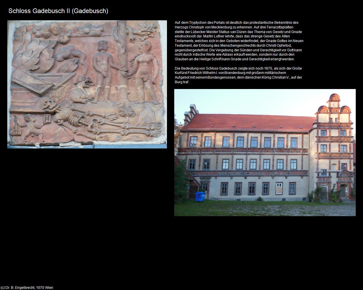 Schloss Gadebusch II (Gadebusch) in Kulturatlas-MECKLENBURG-VORPOMMERN