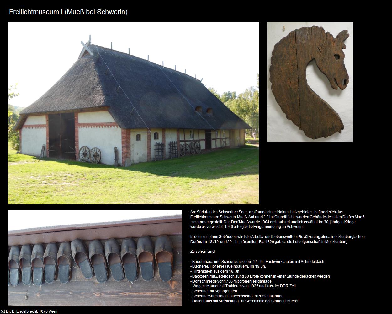 Freilichtmuseum I (Mueß bei Schwerin) in Kulturatlas-MECKLENBURG-VORPOMMERN