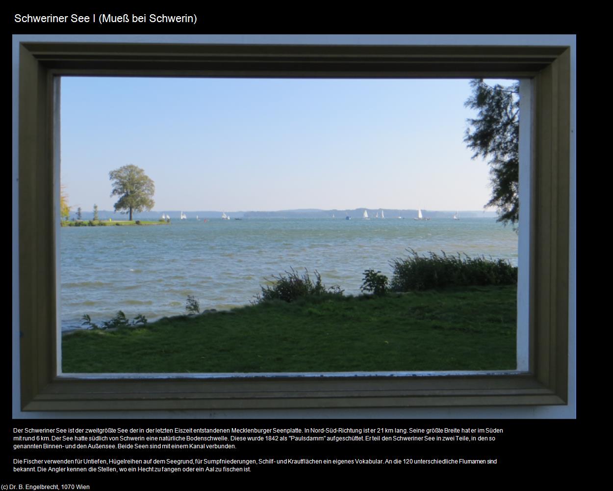 Schweriner See I   (Schwerin) in Kulturatlas-MECKLENBURG-VORPOMMERN