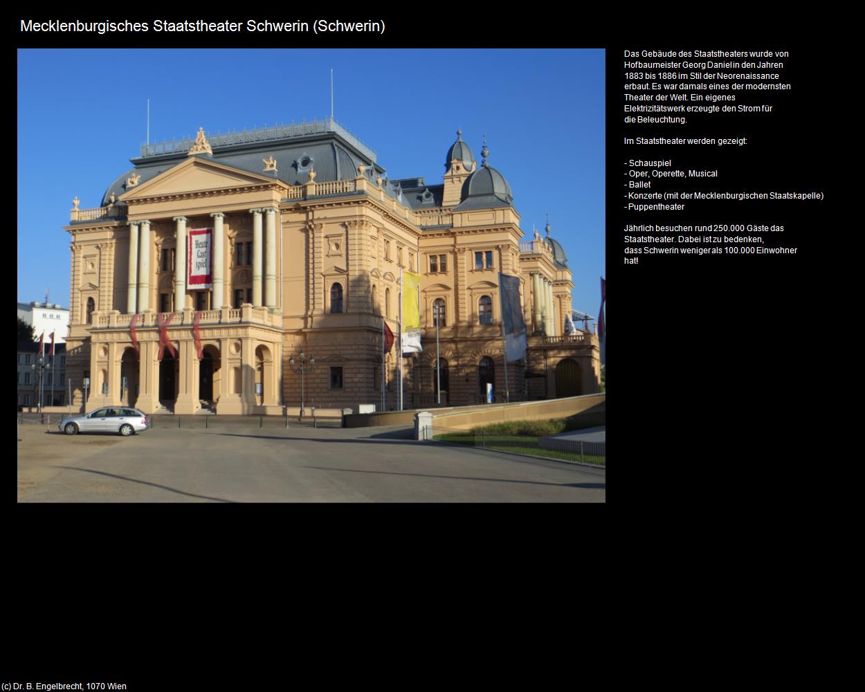 Mecklenburgisches Staatstheater Schwerin  (Schwerin) in Kulturatlas-MECKLENBURG-VORPOMMERN