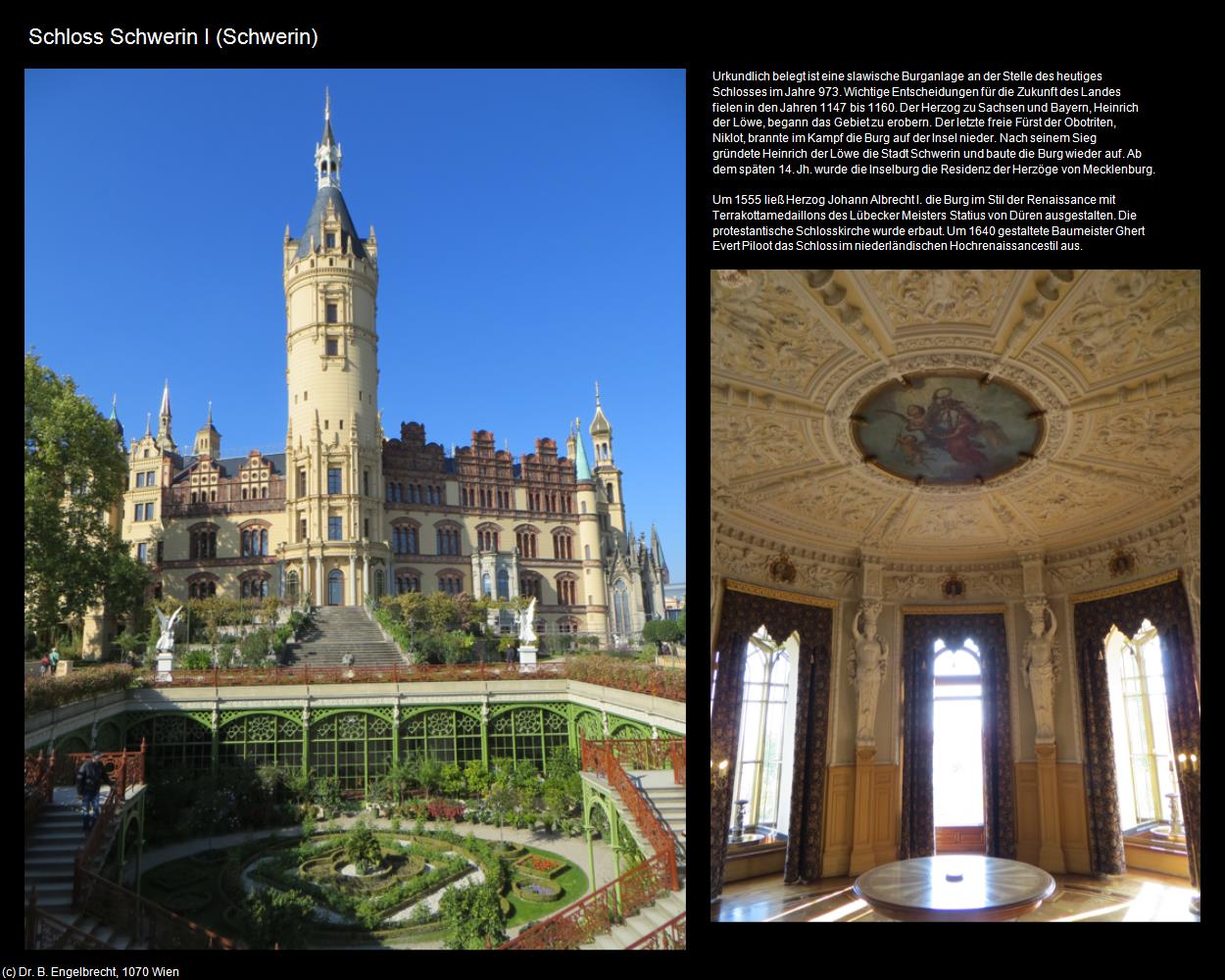 Schloss Schwerin I (Schwerin) in Kulturatlas-MECKLENBURG-VORPOMMERN