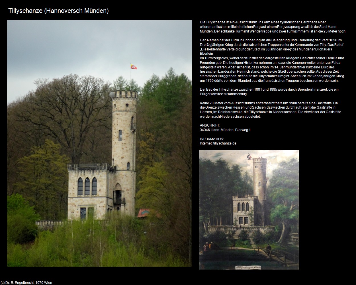 Tillyschanze (Hannoversch M&uuml;nden) in Kulturatlas-NIEDERSACHSEN(c)B.Engelbrecht