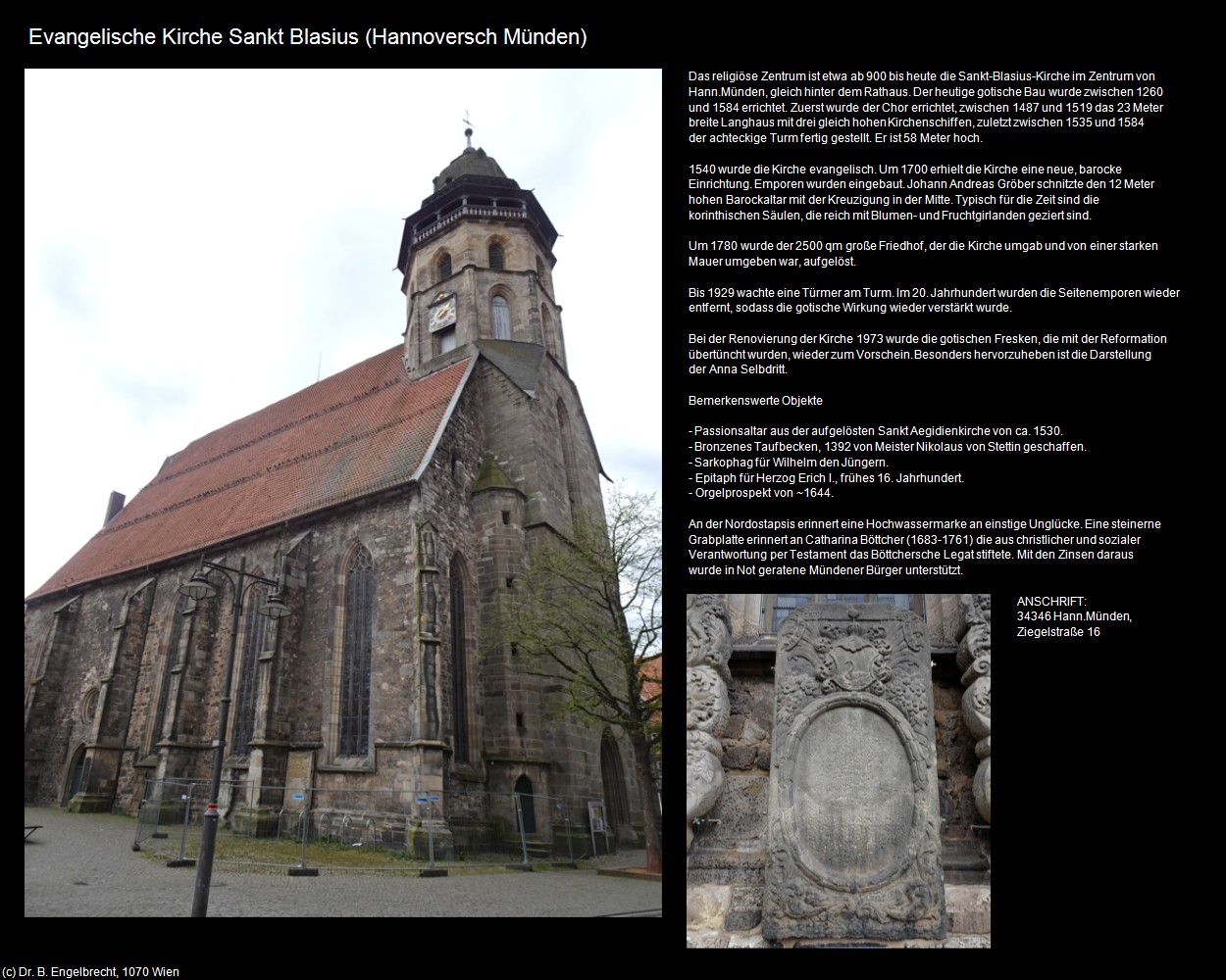 Ev. Kirche Sankt Blasius (Hannoversch M&uuml;nden) in Kulturatlas-NIEDERSACHSEN