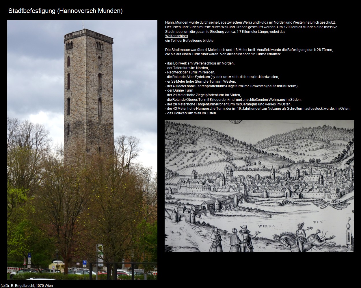 Stadtbefestigung (Hannoversch M&uuml;nden) in Kulturatlas-NIEDERSACHSEN(c)B.Engelbrecht