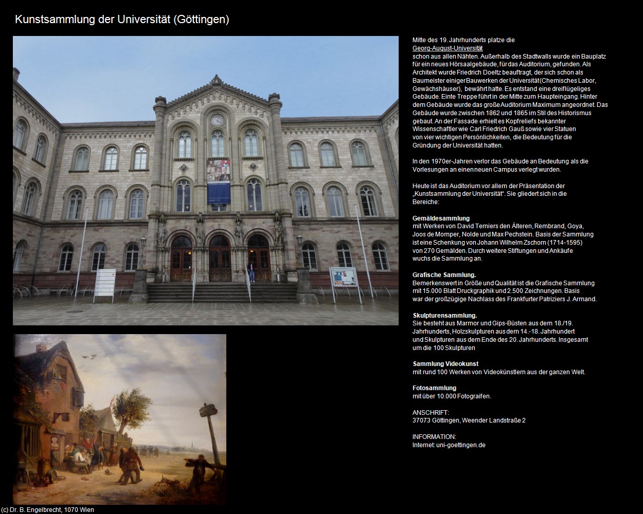 Kunstsammlung der Universit&auml;t (G&ouml;ttingen) in Kulturatlas-NIEDERSACHSEN(c)B.Engelbrecht