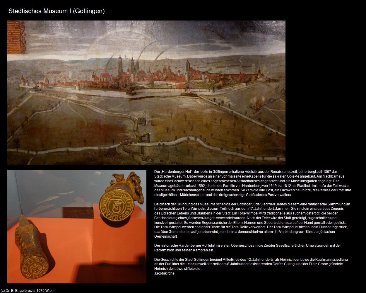 St&auml;dtisches Museum I (G&ouml;ttingen) in Kulturatlas-NIEDERSACHSEN(c)B.Engelbrecht