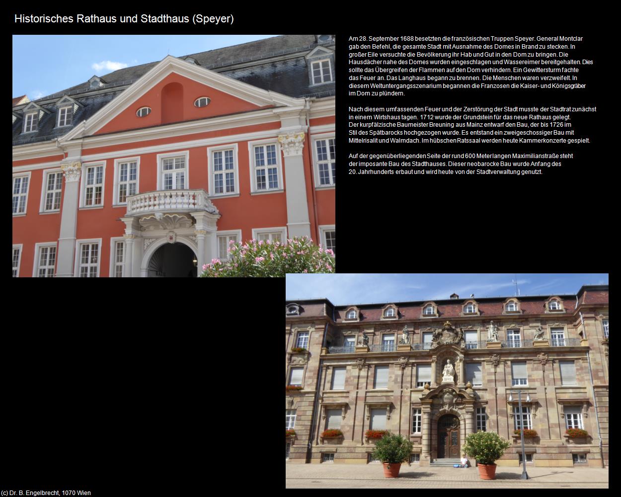 Historisches Rathaus und Stadthaus (Speyer (DEU-RP)) in RHEINLAND-PFALZ und SAARLAND