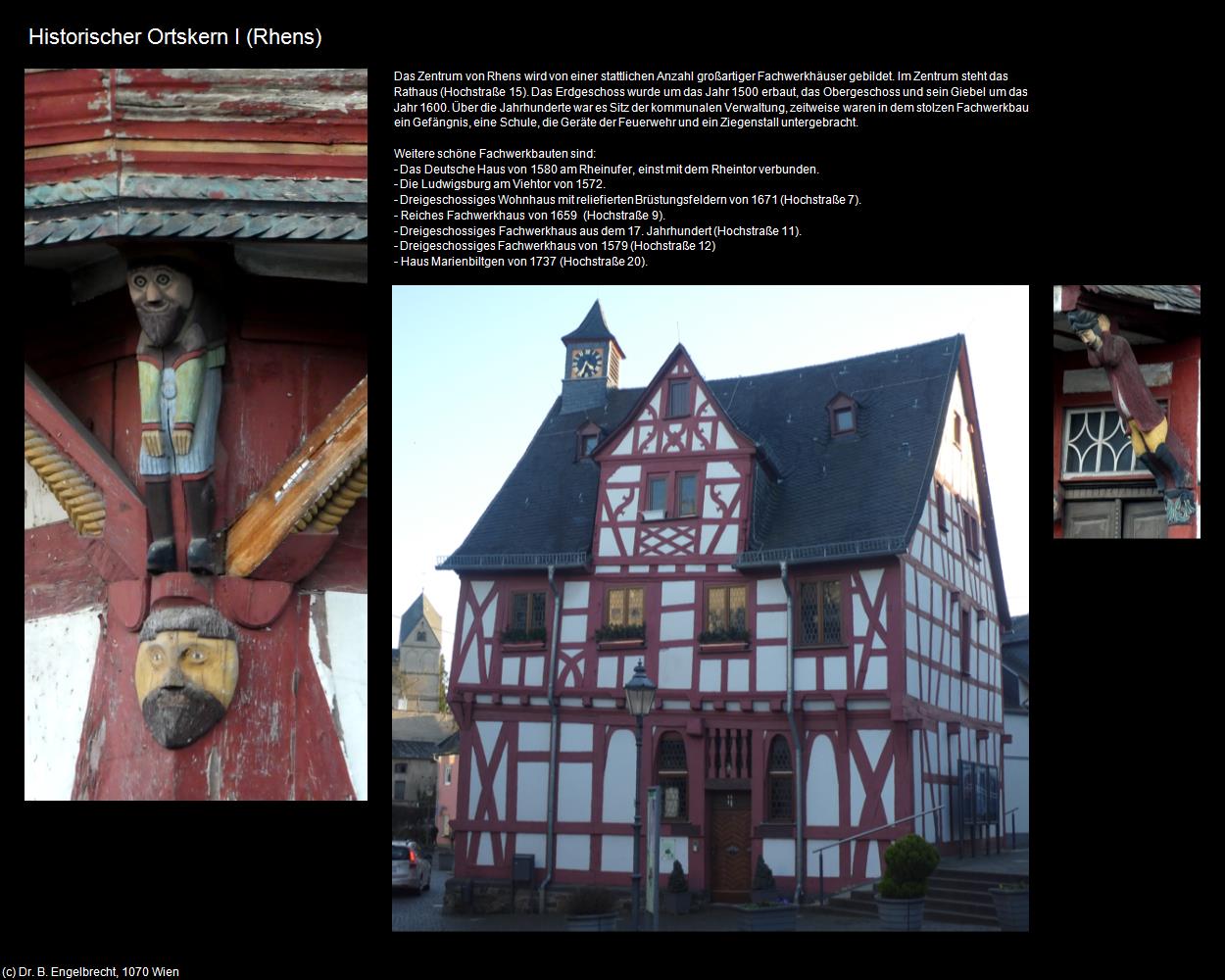 Historischer Ortskern I (Rhens (DEU-RP)) in RHEINLAND-PFALZ und SAARLAND