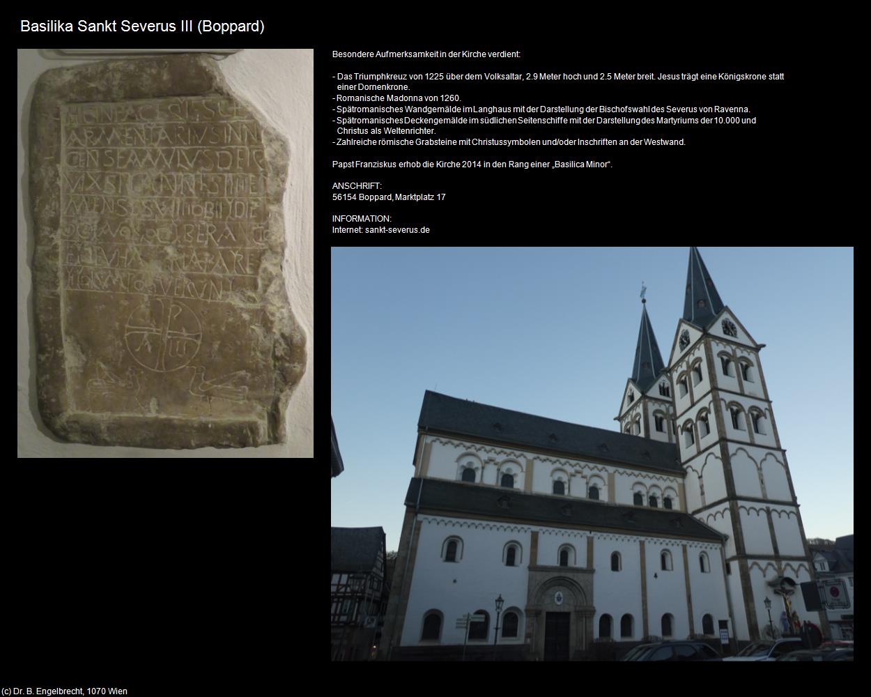 Basilika Sankt Severus III (Boppard (DEU-RP)) in RHEINLAND-PFALZ und SAARLAND