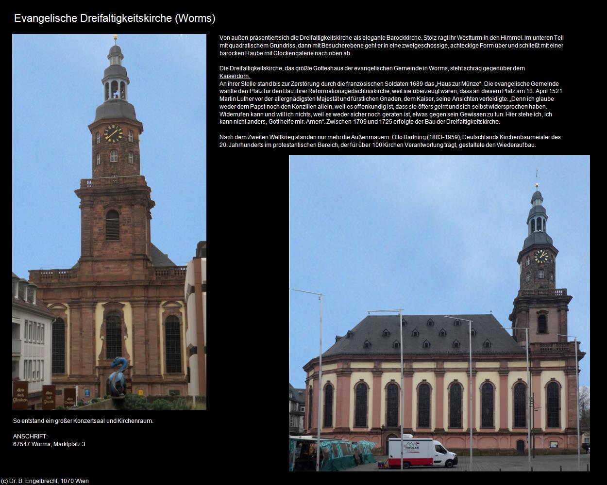 Ev. Dreifaltigkeitskirche (Worms (DEU-RP)) in RHEINLAND-PFALZ und SAARLAND(c)B.Engelbrecht