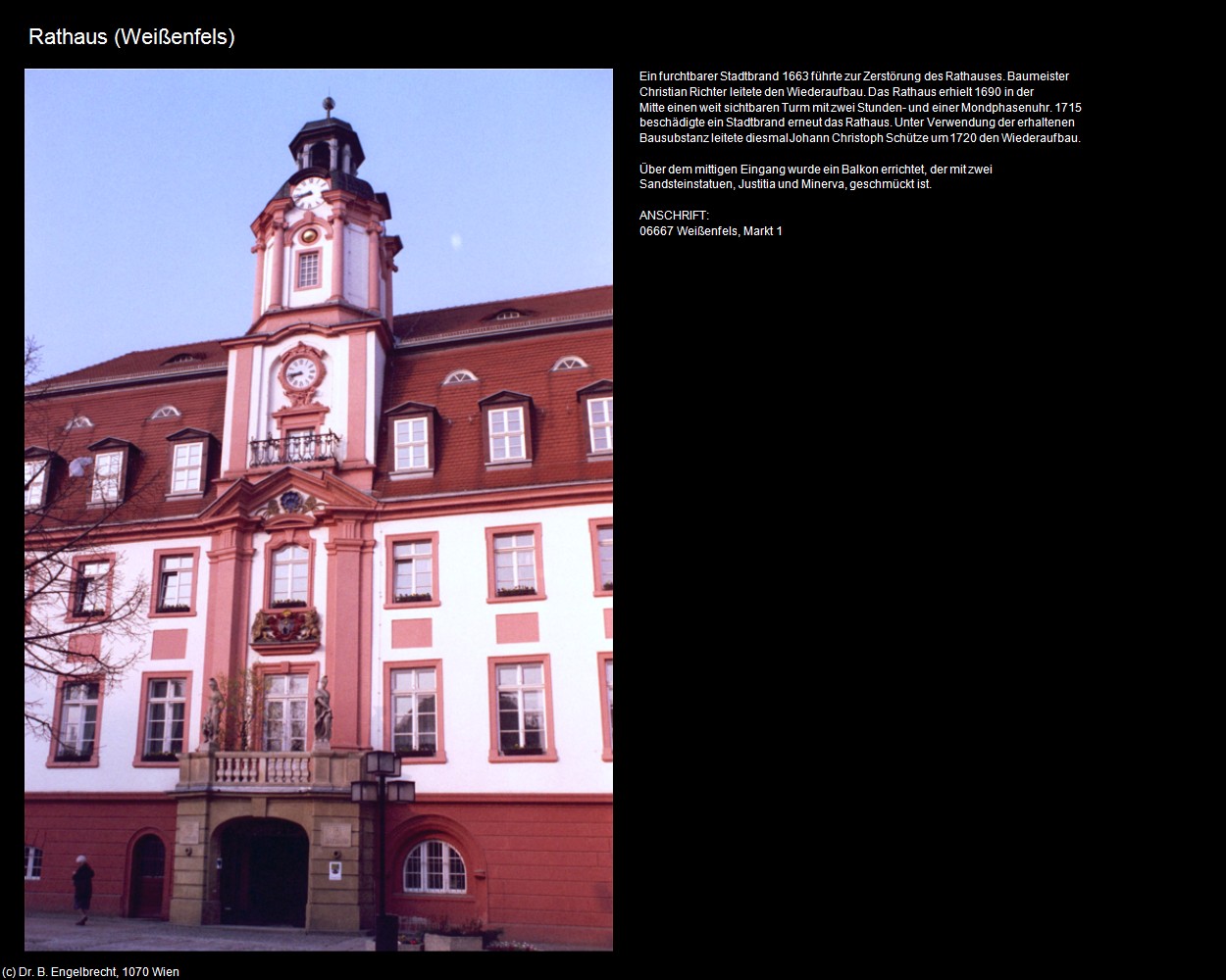 Rathaus (Wei&szlig;enfels) in Kulturatlas-SACHSEN-ANHALT