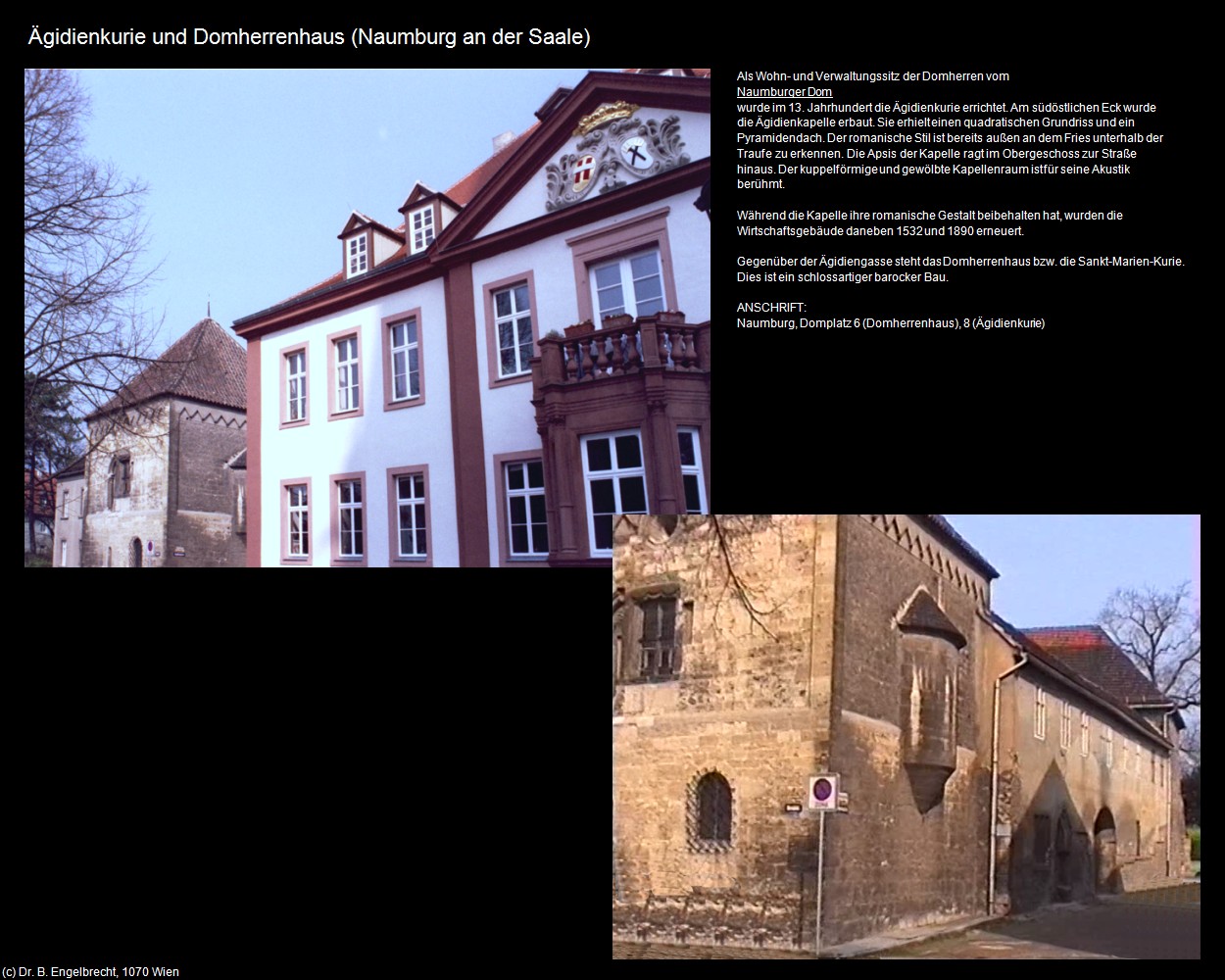 &Auml;gidienkurie und Domherrenhaus (Naumburg an der Saale) in Kulturatlas-SACHSEN-ANHALT(c)B.Engelbrecht