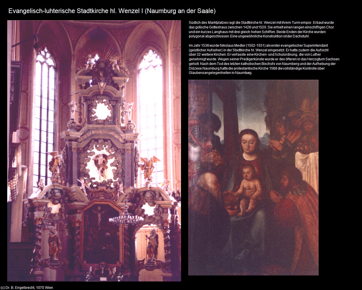 Ev. Stadtkirche hl. Wenzel I (Naumburg an der Saale) in Kulturatlas-SACHSEN-ANHALT