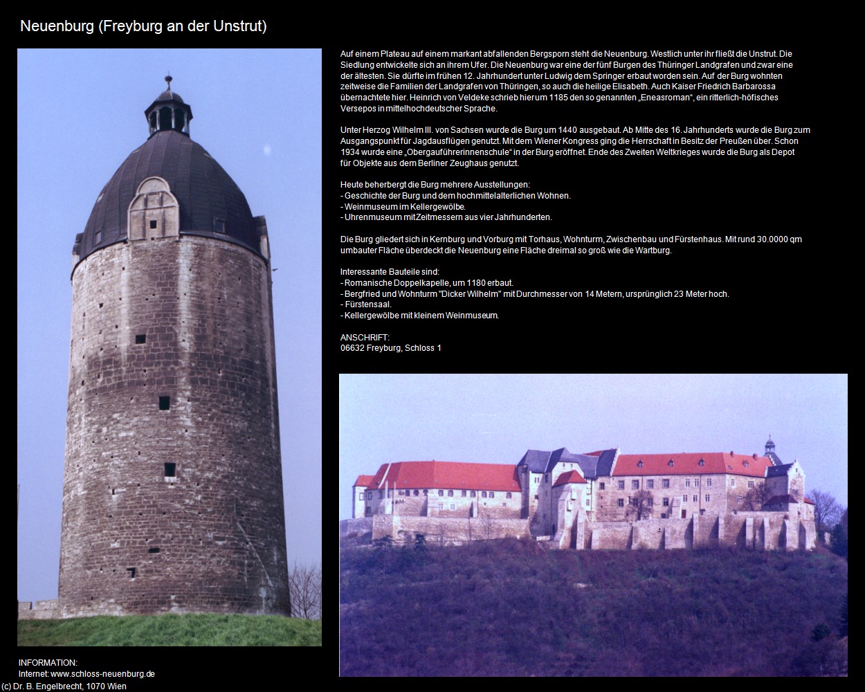 Neuenburg (Freyburg an der Unstrut) in Kulturatlas-SACHSEN-ANHALT