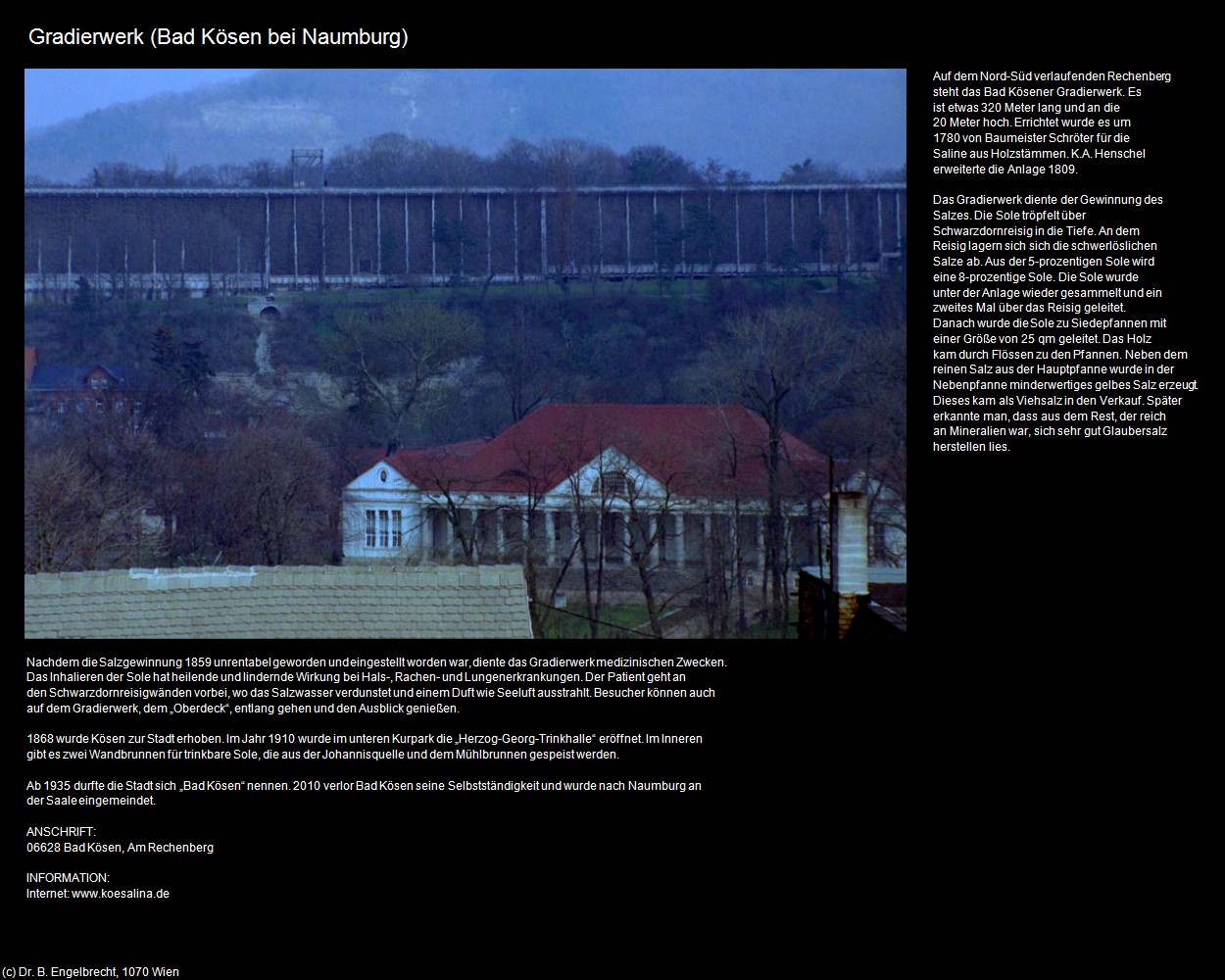 Gradierwerk (Bad K&ouml;sen bei Naumburg) in Kulturatlas-SACHSEN-ANHALT