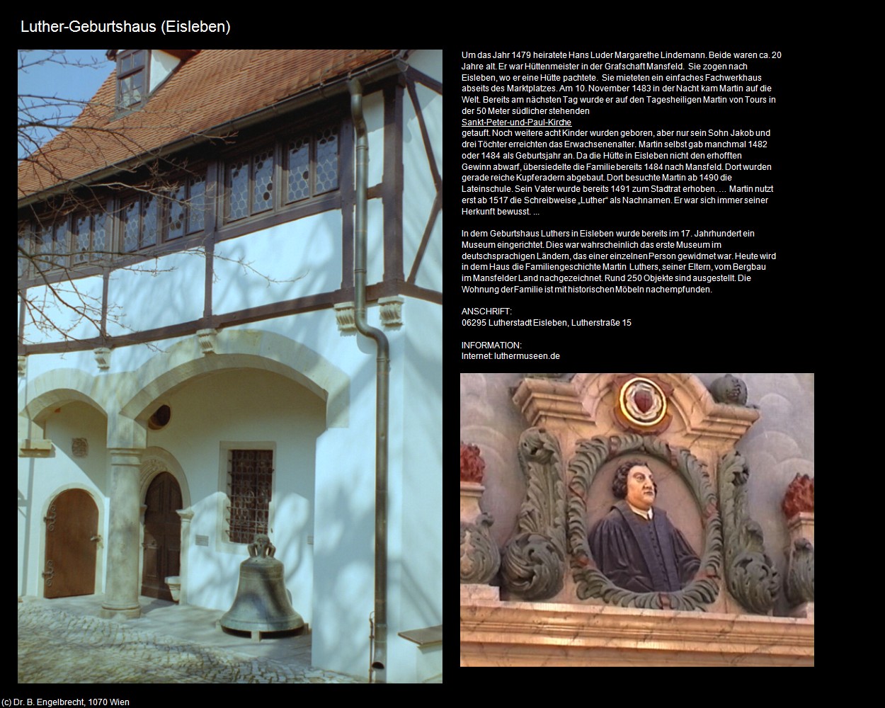 Luther-Geburtshaus (Eisleben) in Kulturatlas-SACHSEN-ANHALT(c)B.Engelbrecht