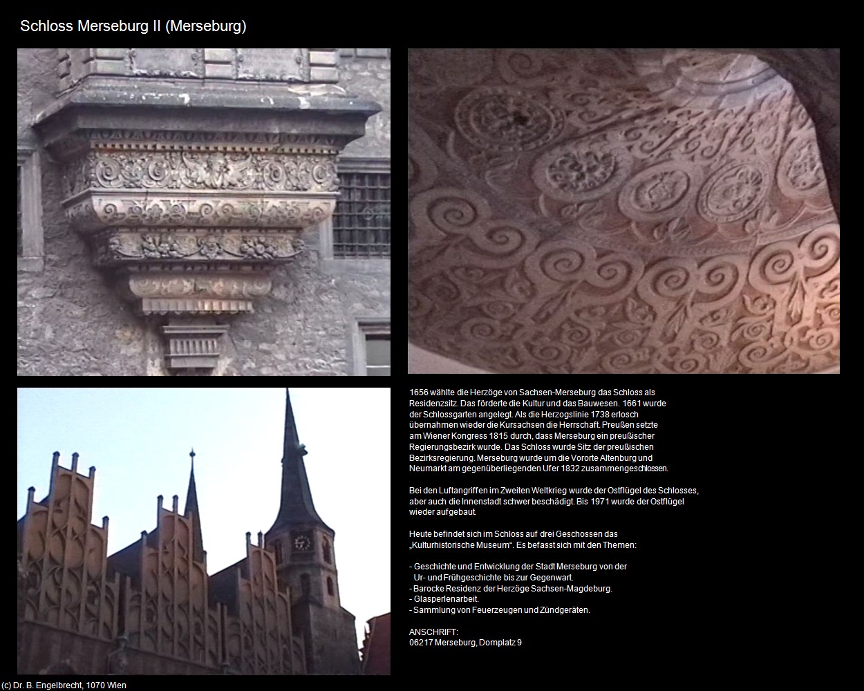 Schloss Merseburg II (Merseburg) in Kulturatlas-SACHSEN-ANHALT