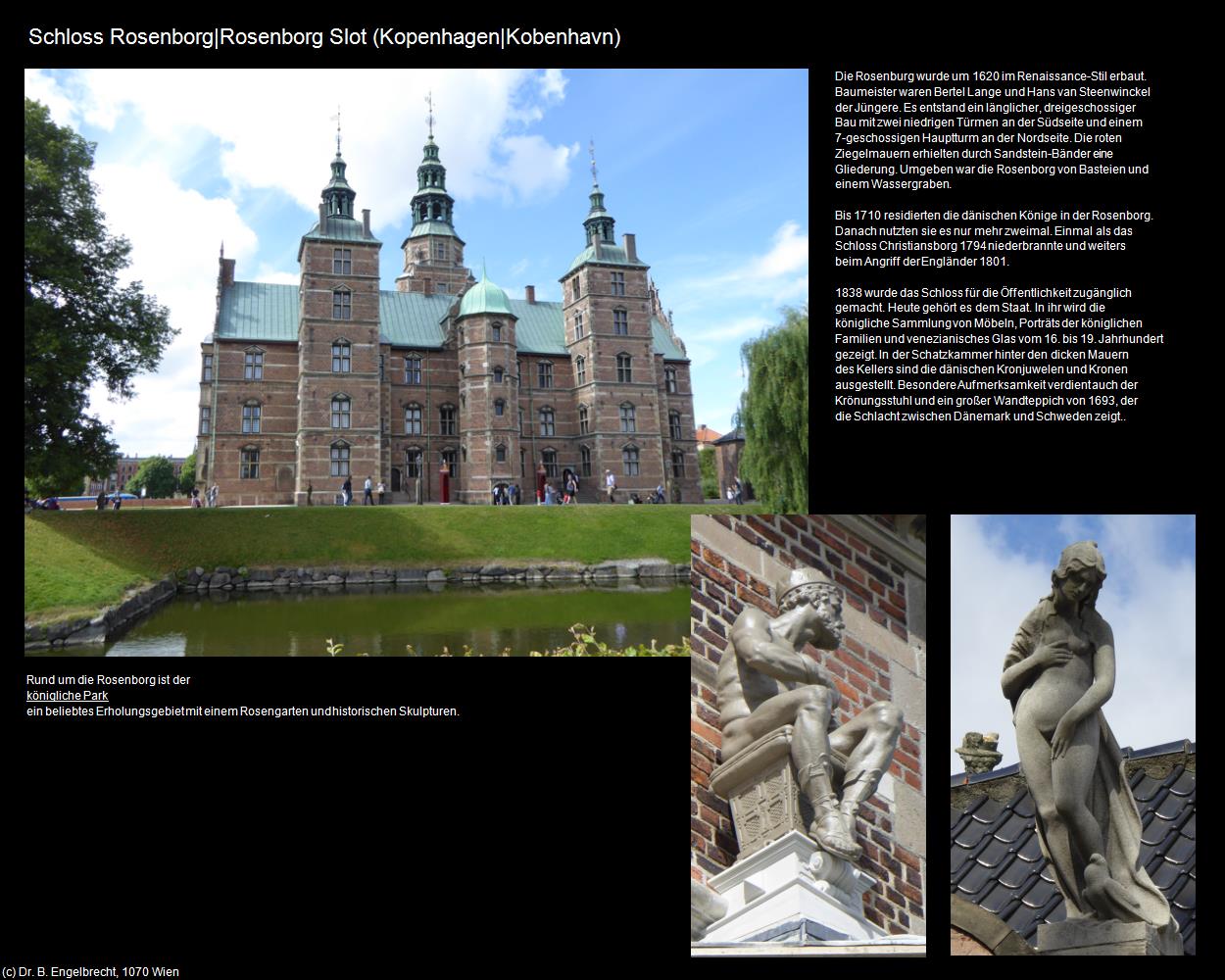 Schloss Rosenborg (Kopenhagen|Köbenhavn) in Kulturatlas-DÄNEMARK(c)B.Engelbrecht