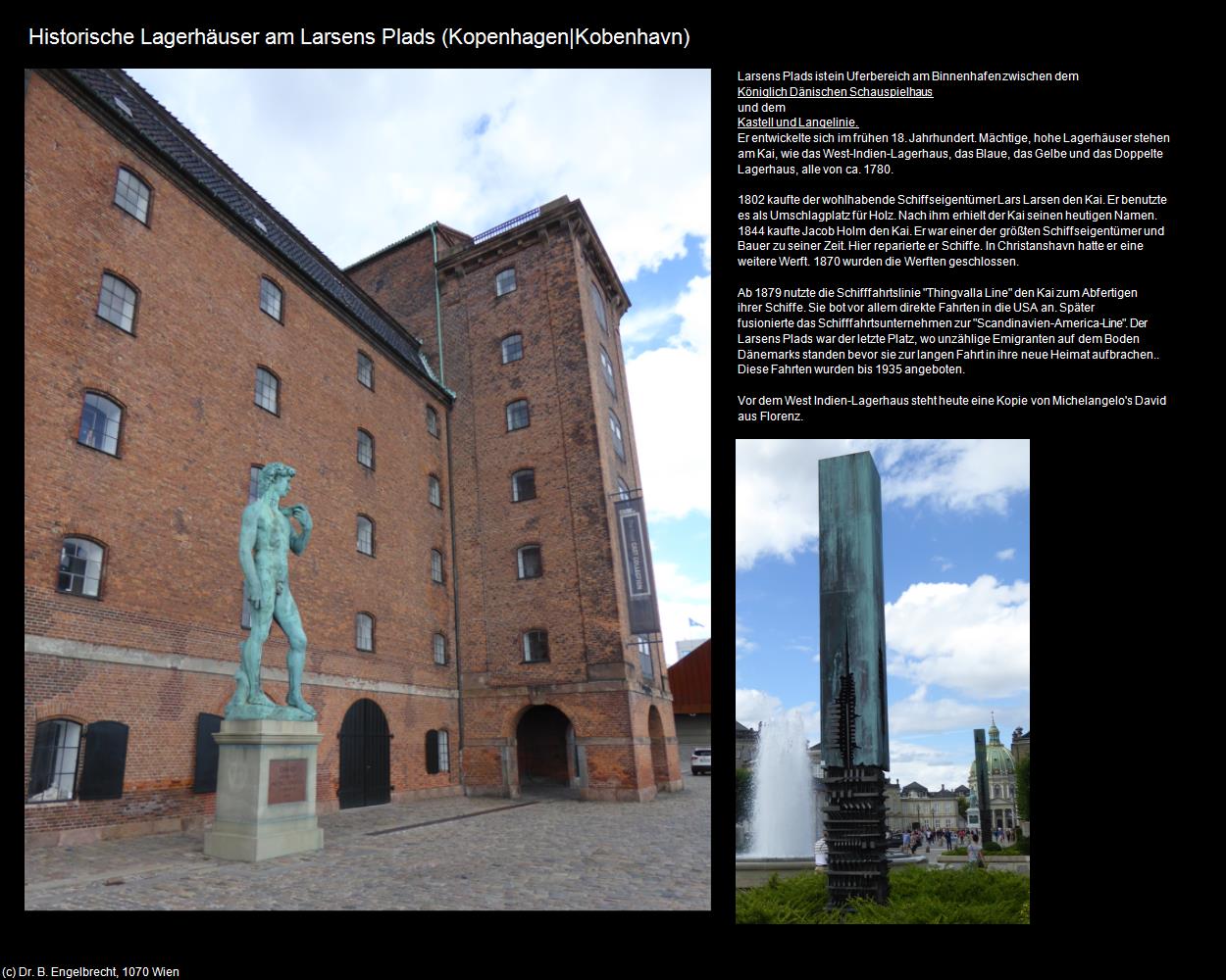 Historische Lagerhäuser am Larsens Plads (Kopenhagen|Köbenhavn) in Kulturatlas-DÄNEMARK(c)B.Engelbrecht