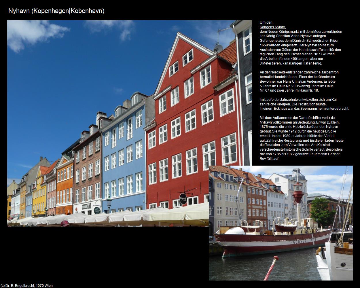 Nyhavn (Kopenhagen|Köbenhavn) in Kulturatlas-DÄNEMARK(c)B.Engelbrecht