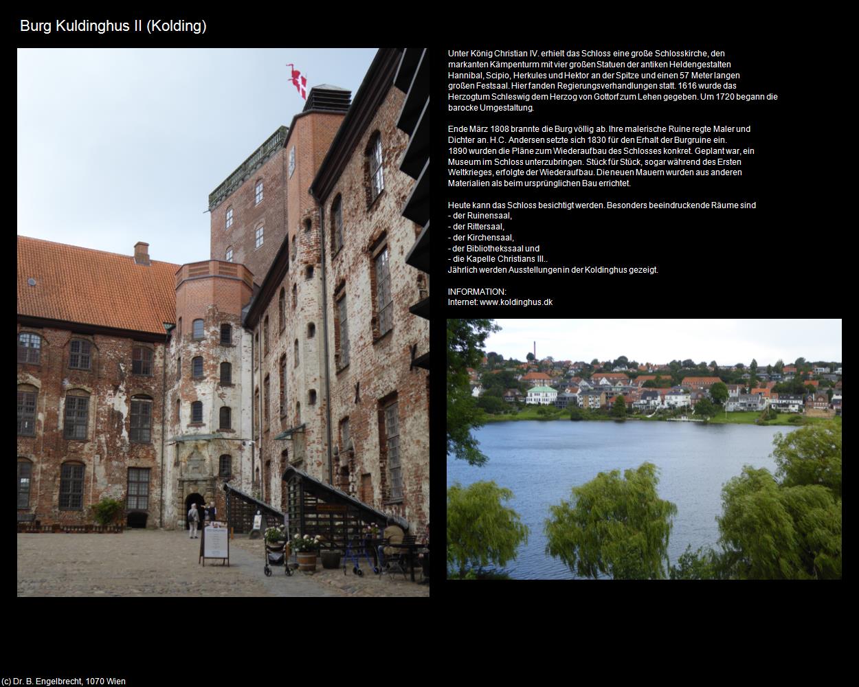 Burg Koldinghus II (Kolding) in Kulturatlas-DÄNEMARK