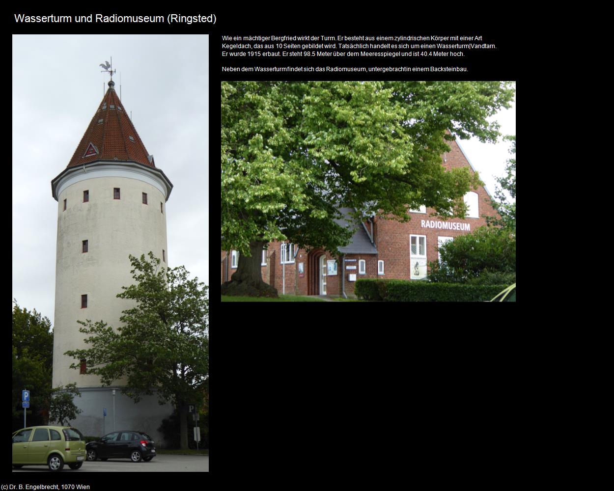 Wasserturm und Radiomuseum (Ringsted) in Kulturatlas-DÄNEMARK