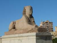 Pompeiussäule und Serapeion I (Alexandria, Nil-Delta)