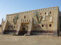 Kunsthaus des Badr Abd El Moghny (Oase Farafra, Westliche Wüste)