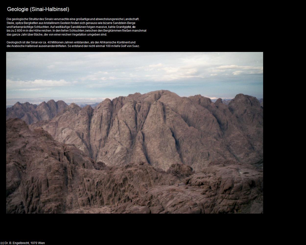 Geologie (Sinai-Halbinsel ) in Kulturatlas-ÄGYPTEN